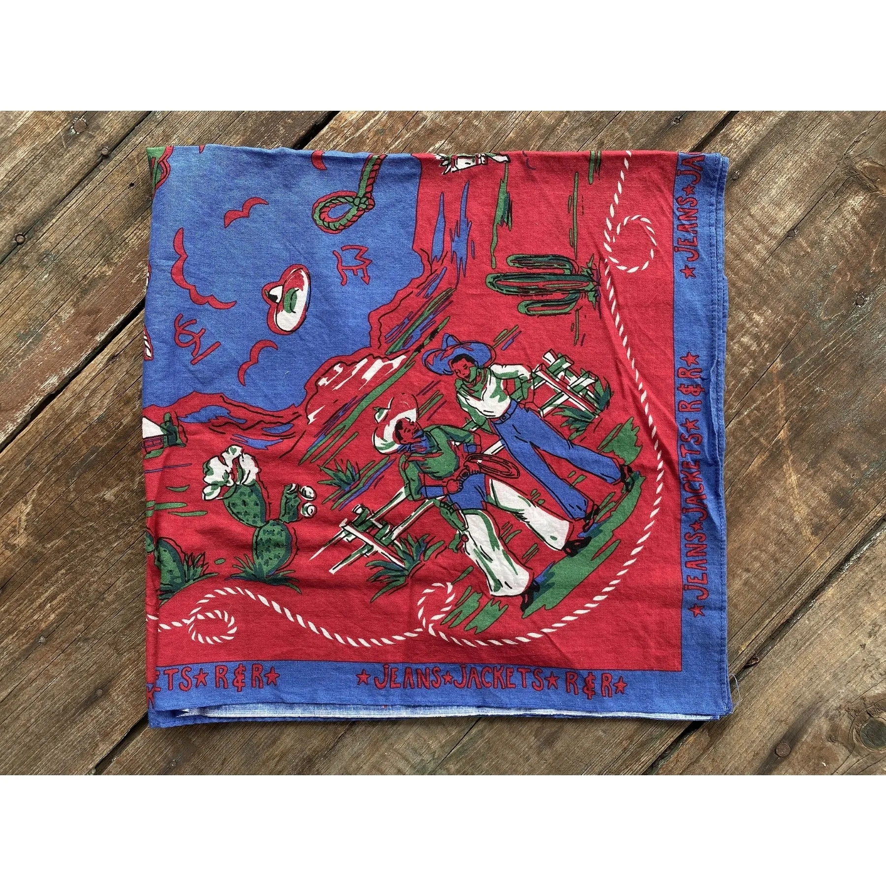 Ranch Kerchief - Royal Blue