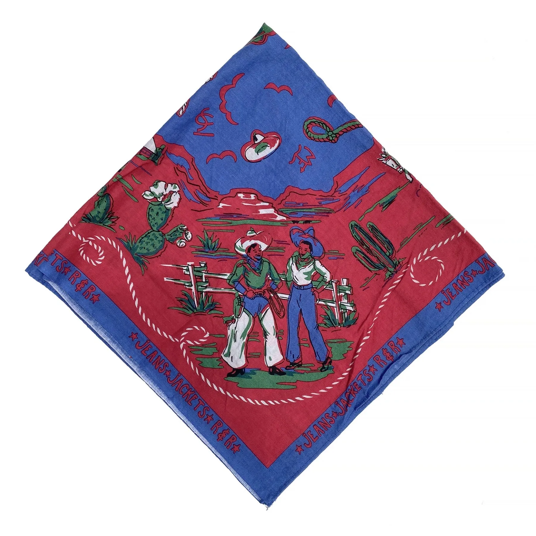 Ranch Kerchief - Royal Blue