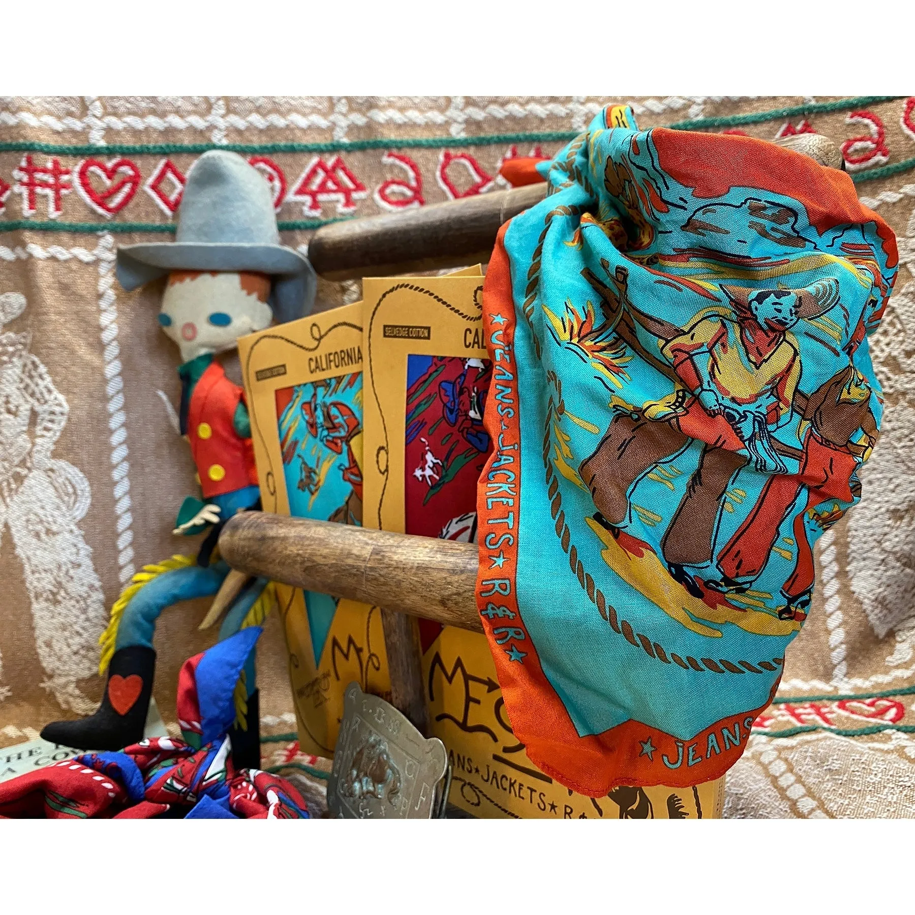 Ranch Kerchief - Turquoise