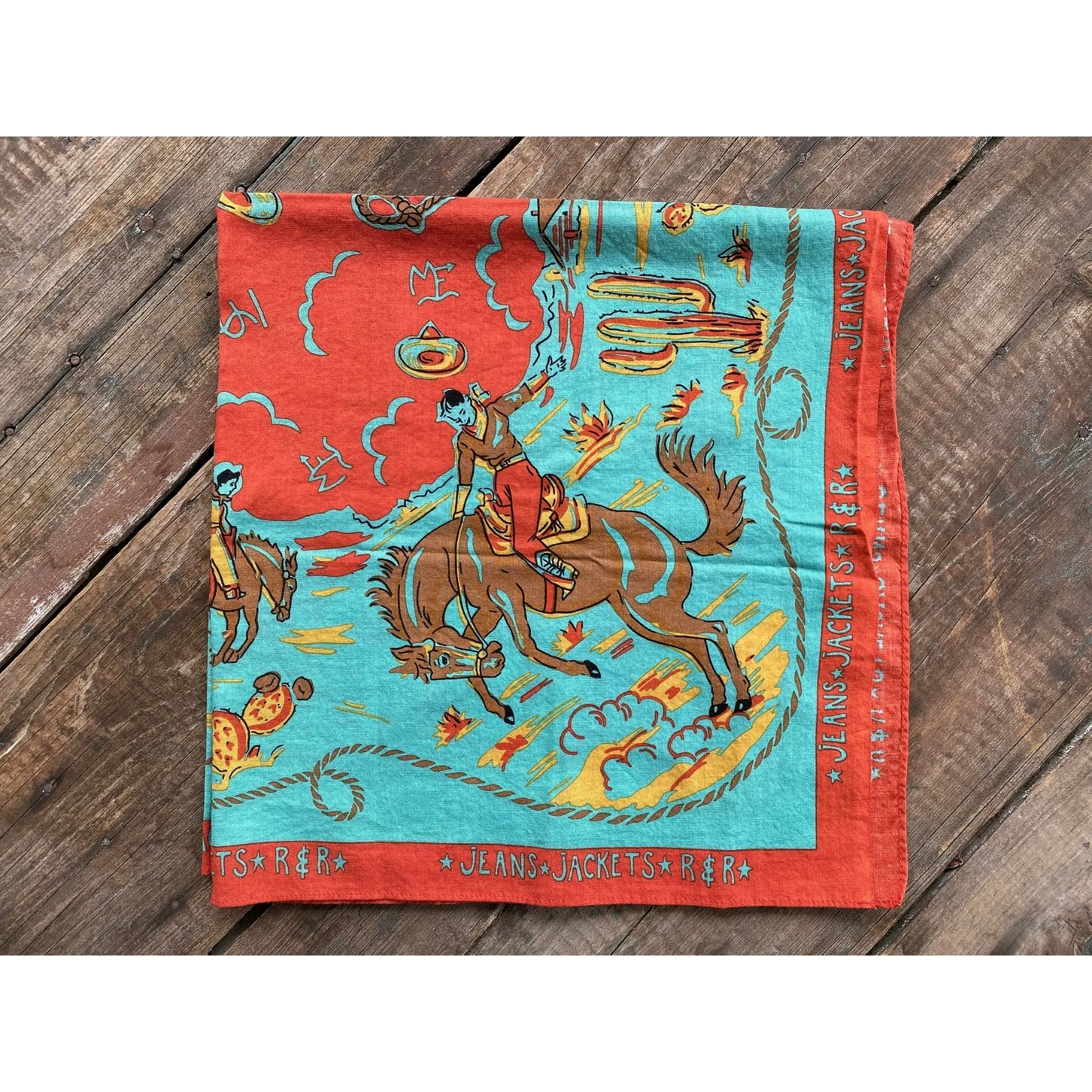 Ranch Kerchief - Turquoise