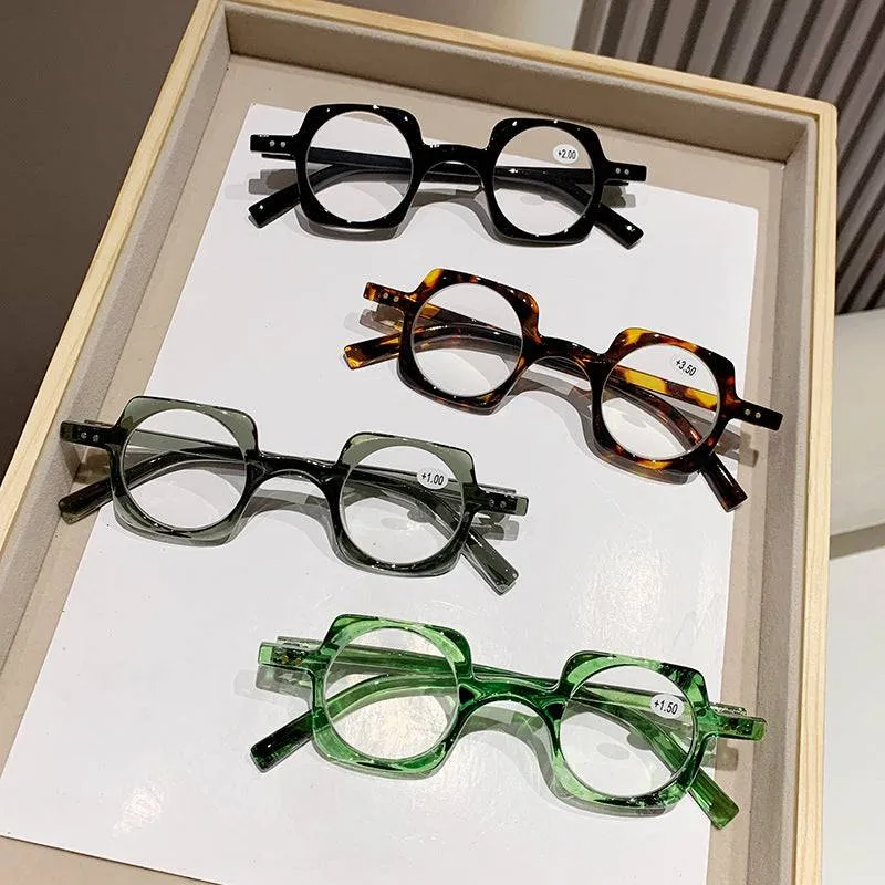 Retro Frame Blue Light Blocking Reading Glasses