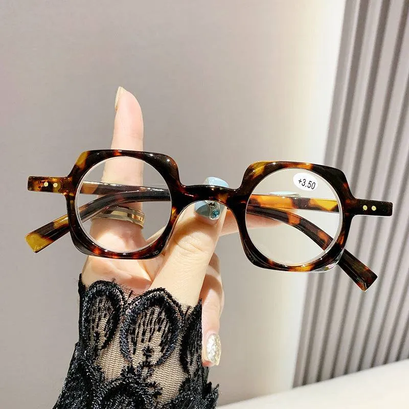 Retro Frame Blue Light Blocking Reading Glasses