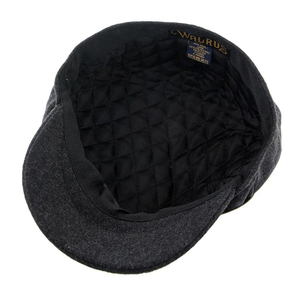 Shelby - Walrus Hat Wool Blend 8 Panel Newsboy Cap