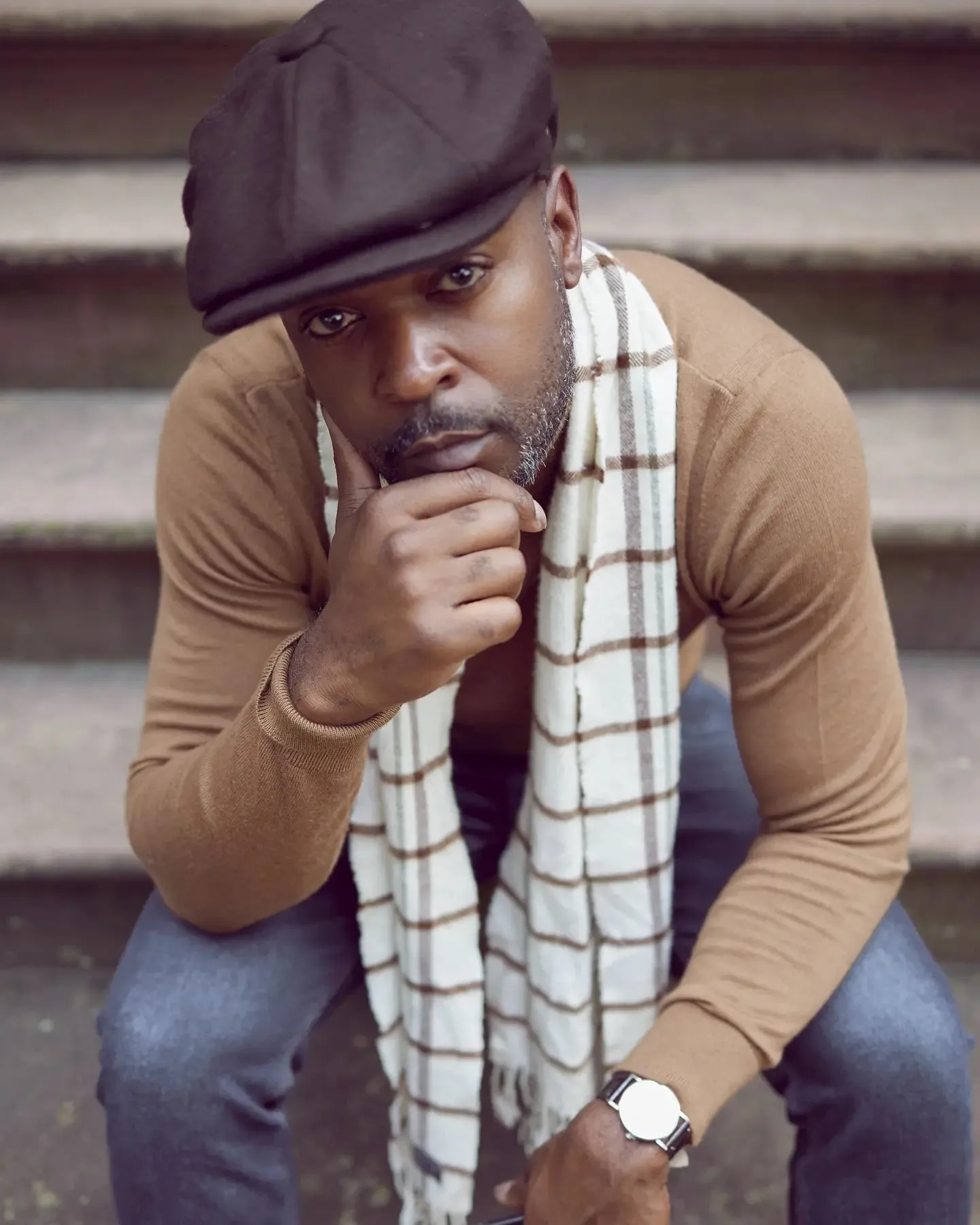 Shelby - Walrus Hat Wool Blend 8 Panel Newsboy Cap