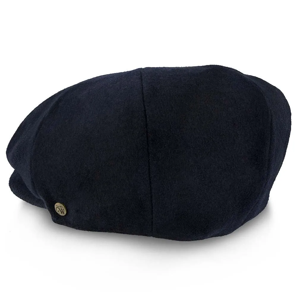 Shelby - Walrus Hat Wool Blend 8 Panel Newsboy Cap