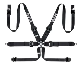 SPARCO HARNESS COMPETITION 6 PT HANS - 3"/2" ALUMINUM PD