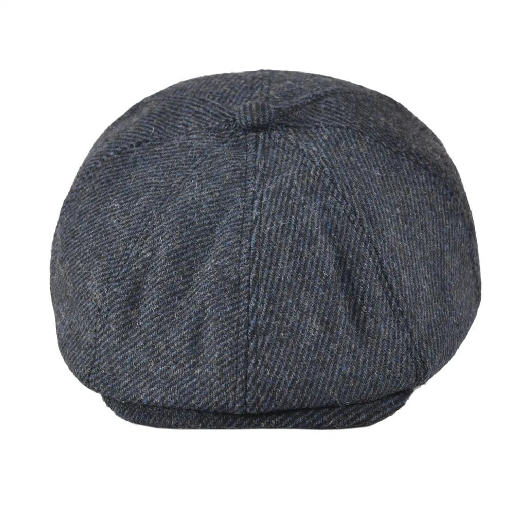 Tweed Newsboy Cap