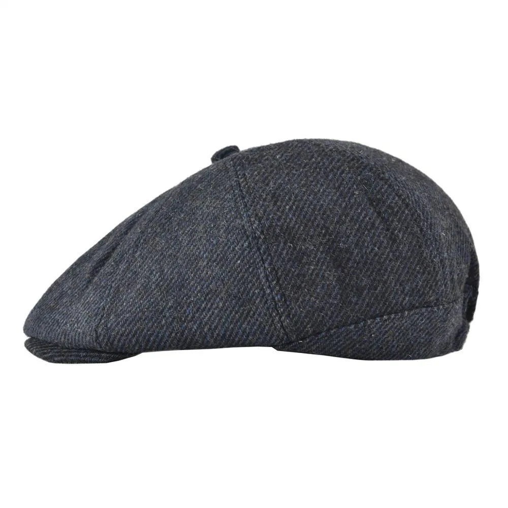 Tweed Newsboy Cap