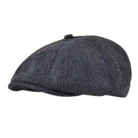 Tweed Newsboy Cap