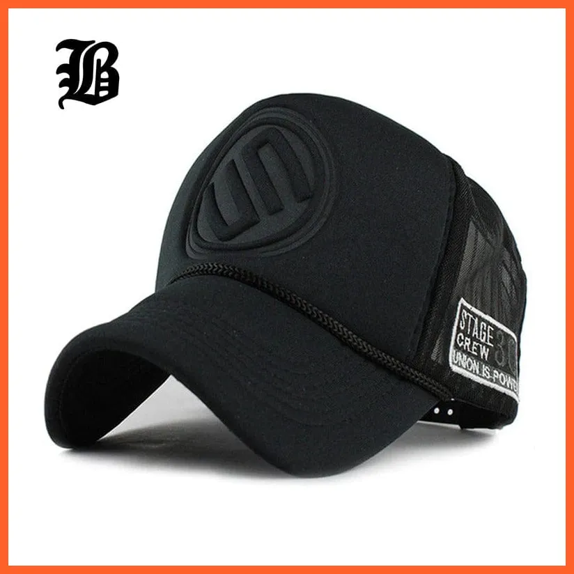 Unisex Cotton Baseball Cap | Snapback Adjustable Breathable  Cool Hip Hop Caps For Summer