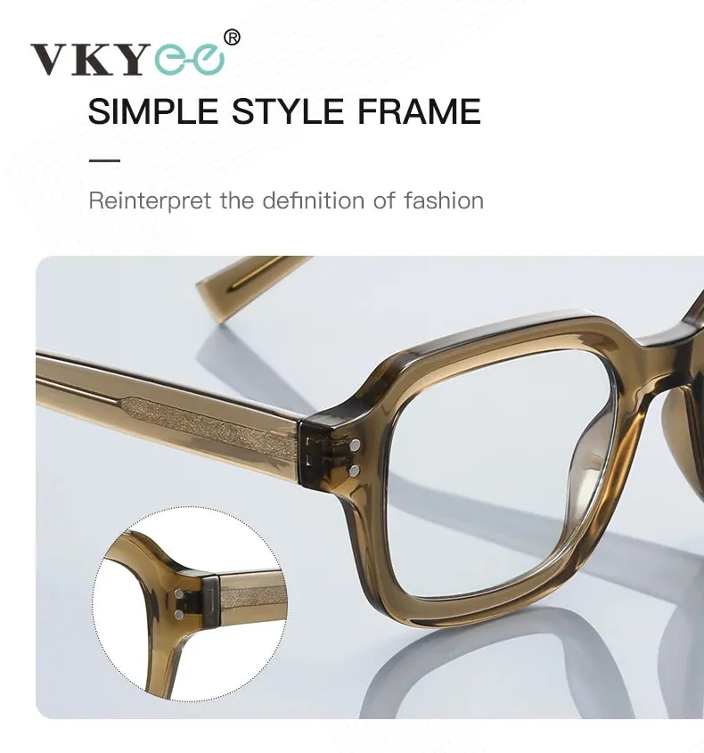 Vicky Womens Full Rim Square Plastic Reading Glasses Pfd2190