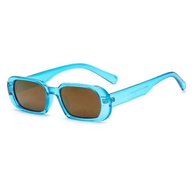 Vintage Squoval Candy Colour Sunglasses