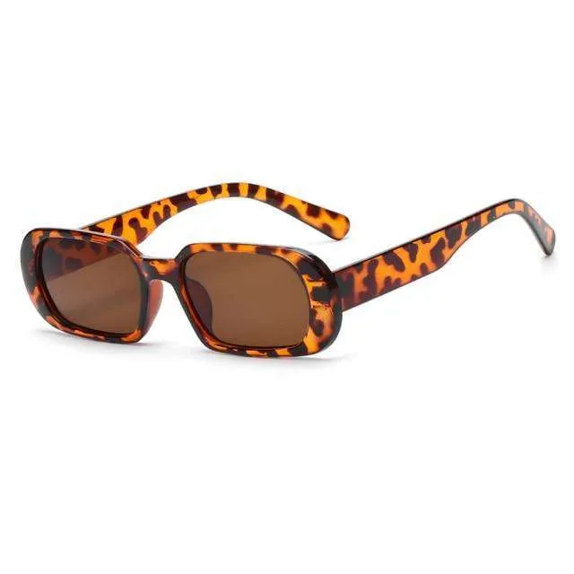 Vintage Squoval Candy Colour Sunglasses