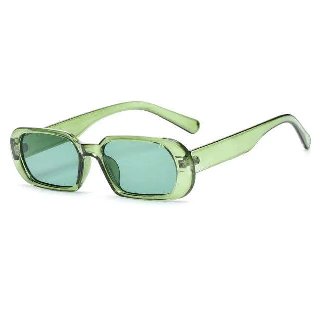 Vintage Squoval Candy Colour Sunglasses