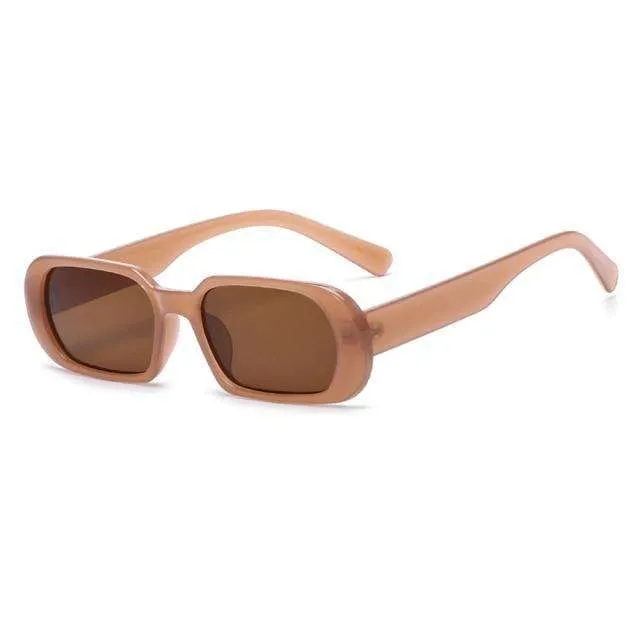 Vintage Squoval Candy Colour Sunglasses