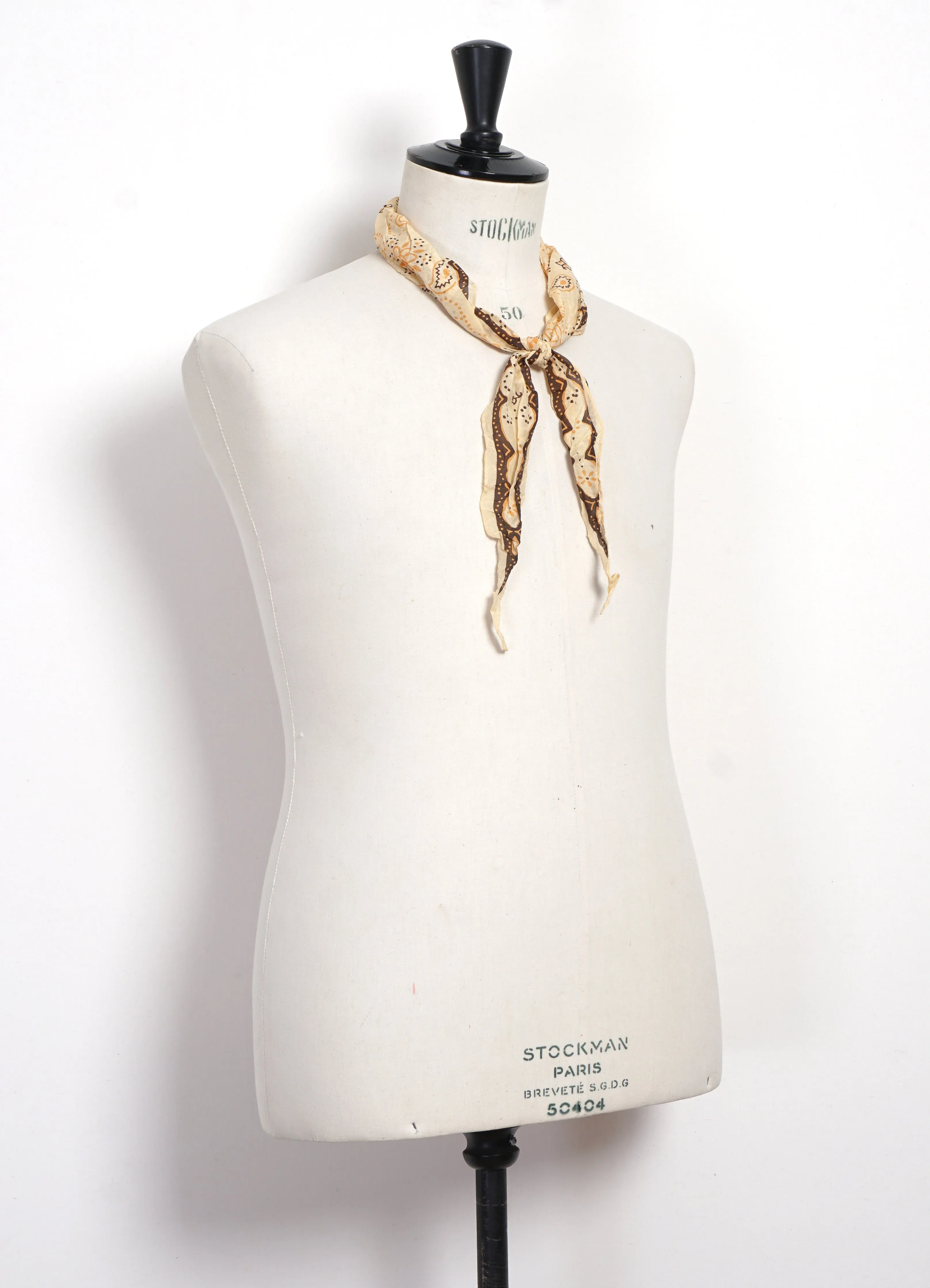WASHER | Silk Neckerchief | Natural