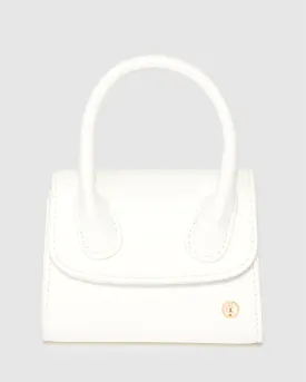 White Koko Micro Mini Bag