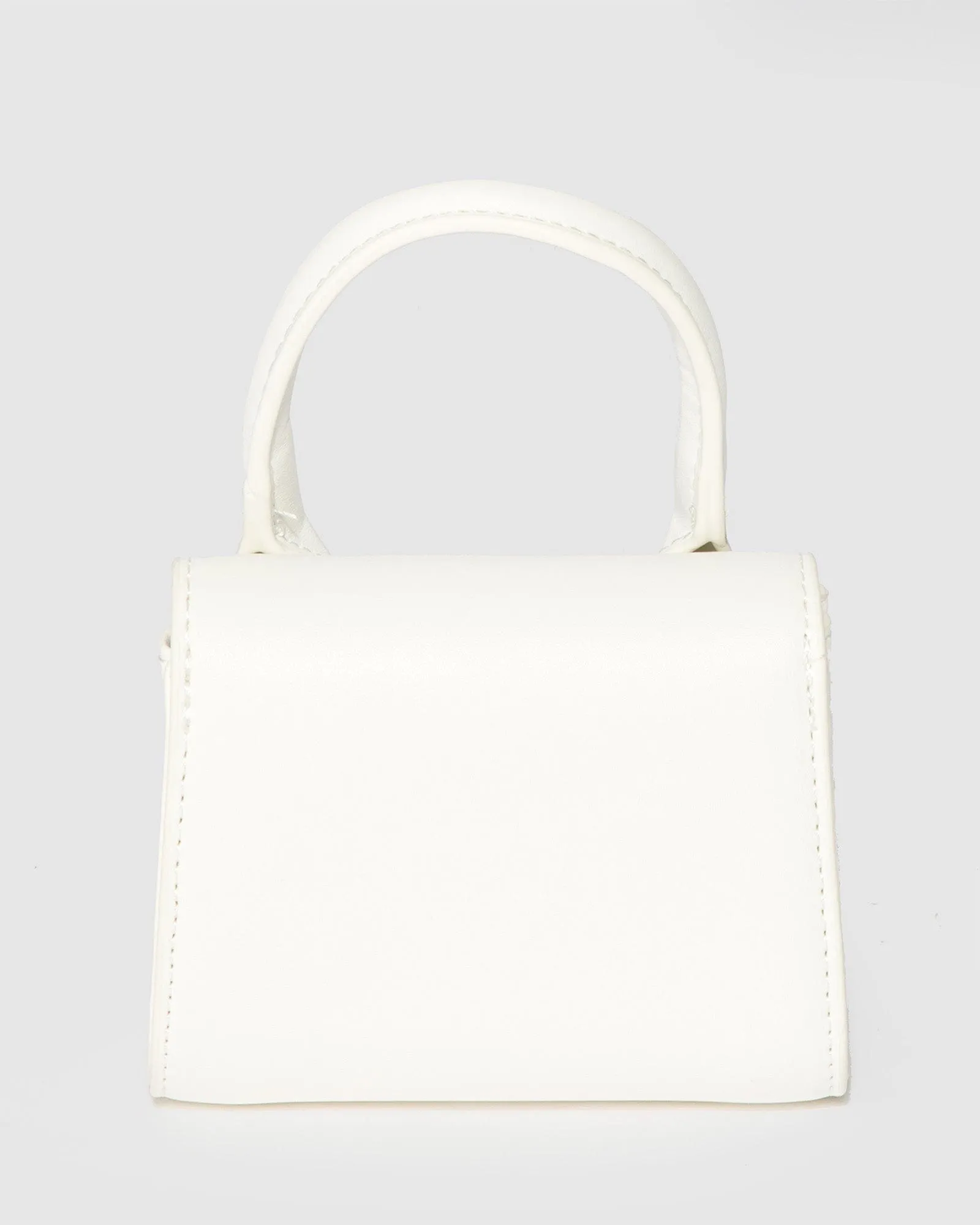 White Koko Micro Mini Bag